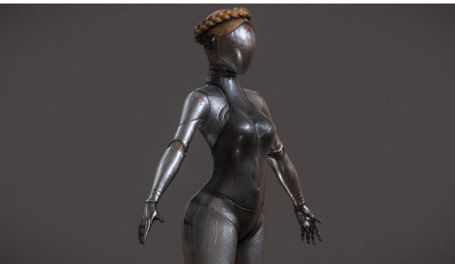 The twin from atomic heart 3Dモデル .c4d .max .obj .3ds .fbx .stl .blend 
