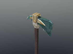 Axe - Adamantite Model 3D