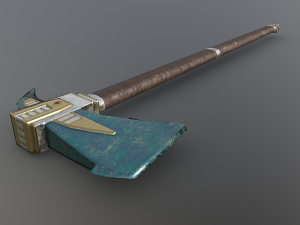 Axe - Adamantite 3D Model