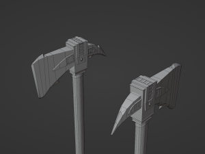 Axe - Adamantite 3D Model