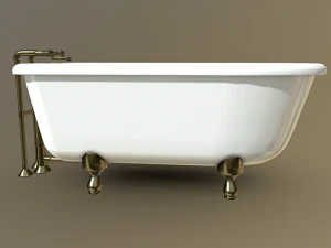 Bathtub Clawfoot 3D Model
