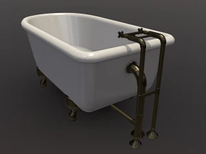 Bathtub Clawfoot 3D Model
