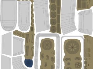 Bathtub Clawfoot Modèle 3D