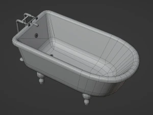 Bathtub Clawfoot 3D Model