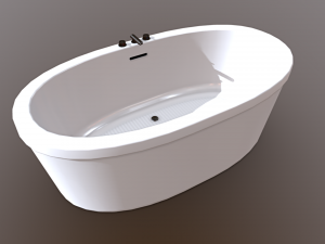 Bathroom Pearl Modello 3D