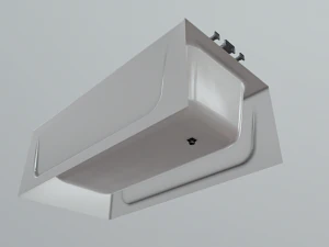 K&uuml;vet Dikd&ouml;rtgen 3D Model
