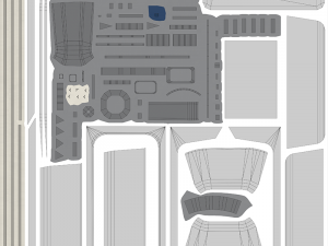 Bathtub Rectangular Model 3D
