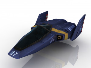 Spaceship 3D-Modell