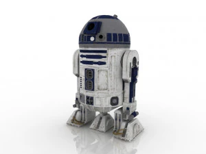 R2D2Guerre Stellari Modello 3D