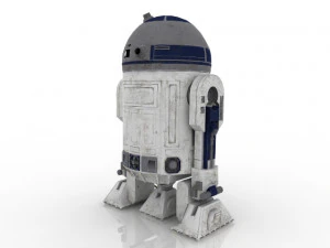 R2D2Guerre Stellari Modello 3D