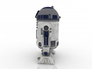 R2D2 Star Wars Modèle 3D