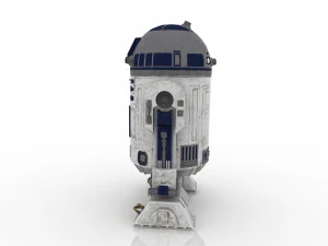 R2D2Guerre Stellari Modello 3D