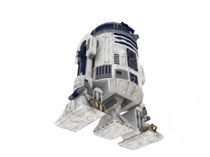 R2D2 Star Wars Modèle 3D