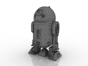 R2D2 Star Wars Modèle 3D