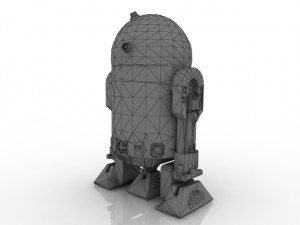 R2D2 Star Wars Modèle 3D