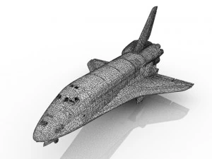 Spaceship 3D 3D Model