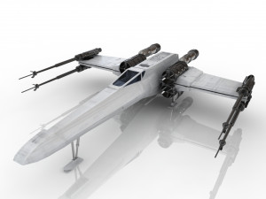 Spaceship STAR WARS 3D-Modell