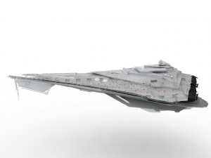 Space Cruiser STAR WARS Model 3D