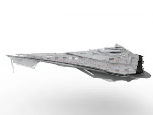 Space Cruiser STAR WARS 3D Model