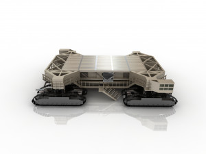Space argo Platform 3D Model