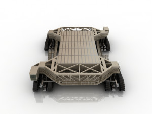Space argo Platform 3D Model