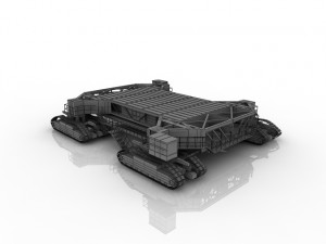 Space argo Platform 3D Model