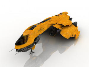 Space Shattle 3D-Modell
