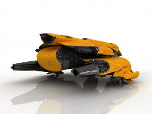 Space Shattle Model 3D
