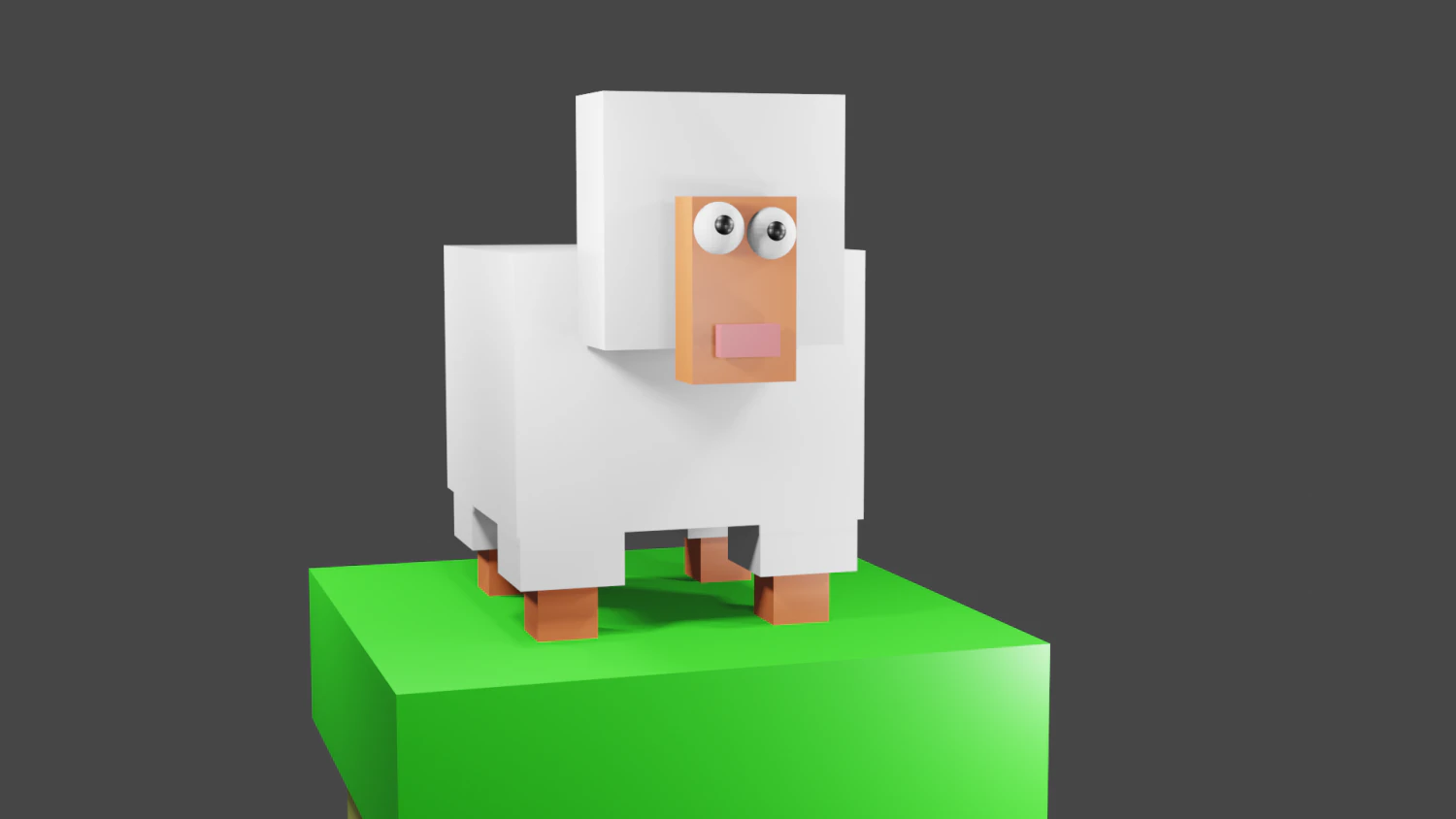 Lamb 3D Model .c4d .max .obj .3ds .fbx .stl .blend