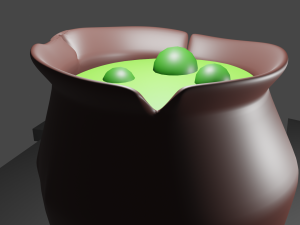 The witchs cauldron 3D 模型