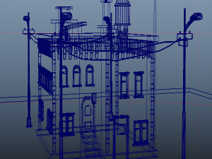 Of Building which is Render as well 3D 모델