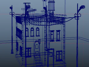 Of Building which is Render as well 3D Model