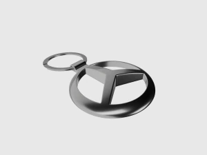 Keyring mercedes benz 3D Model