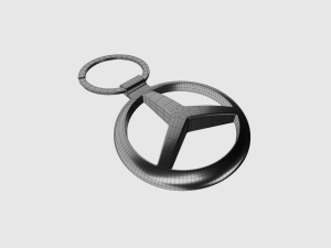 Keyring mercedes benz Modèle 3D