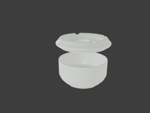 ASHTRAY 3Dモデル