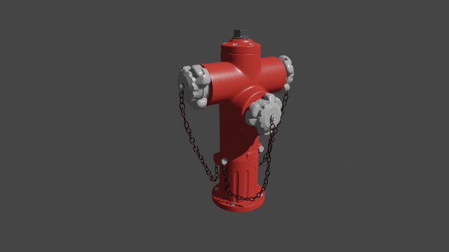 HYDRANT 3Dモデル .c4d .max .obj .3ds .fbx .stl .blend 