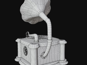 GRAMOPHONE 3D 模型