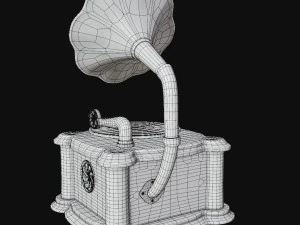 GRAMOPHONE 3D Model