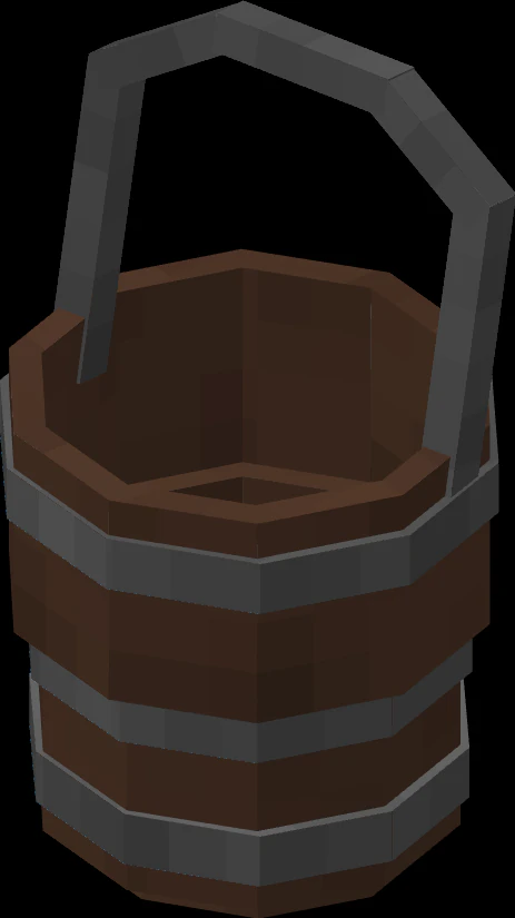 Bucket 3D Model .c4d .max .obj .3ds .fbx .stl .blend 