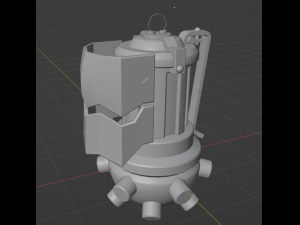 Jinxs granade 3D Model