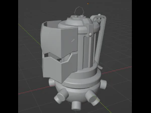 징크스의 수류탄 3D 모델