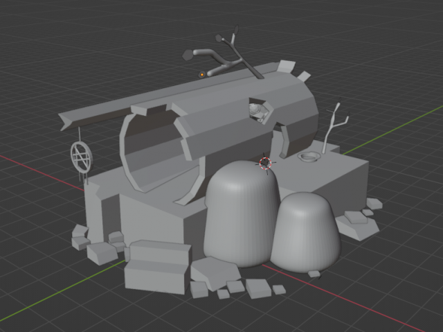 Forest house Modello 3D .c4d .max .obj .3ds .fbx .stl .blend