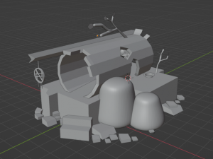 Forest house Modelo 3D