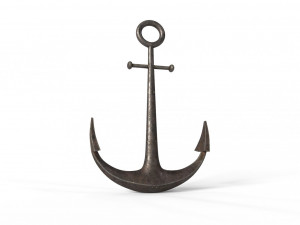 Ship anchor 3D Modèle 3D