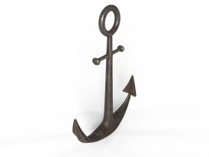 Ship anchor 3D 3D Model