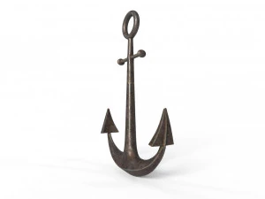 Ship anchor 3D 3D Model