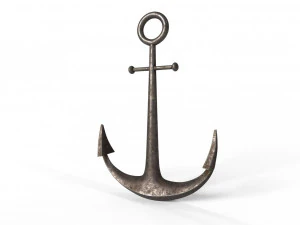 Ship anchor 3D 3D Model