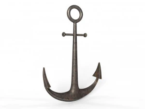 Ship anchor 3D 3D Model