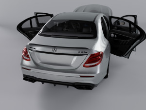 Mercedes-Benz E63 S AMG 2018 Tuned VERSION 3D MODEL 3Dモデル