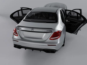 Mercedes-Benz E63 S AMG 2018 Tuned VERSION 3D MODEL 3D Model
